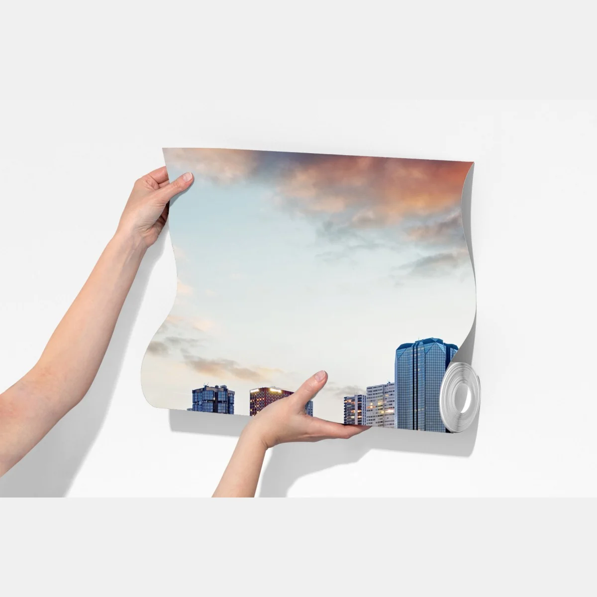 Fototapeta panorama Paryża o zachodzie z Wieżą Eiffla – Wallissimo® Fototapeta panorama Paryża o zachodzie z Wieżą Eiffla – Wallissimo®