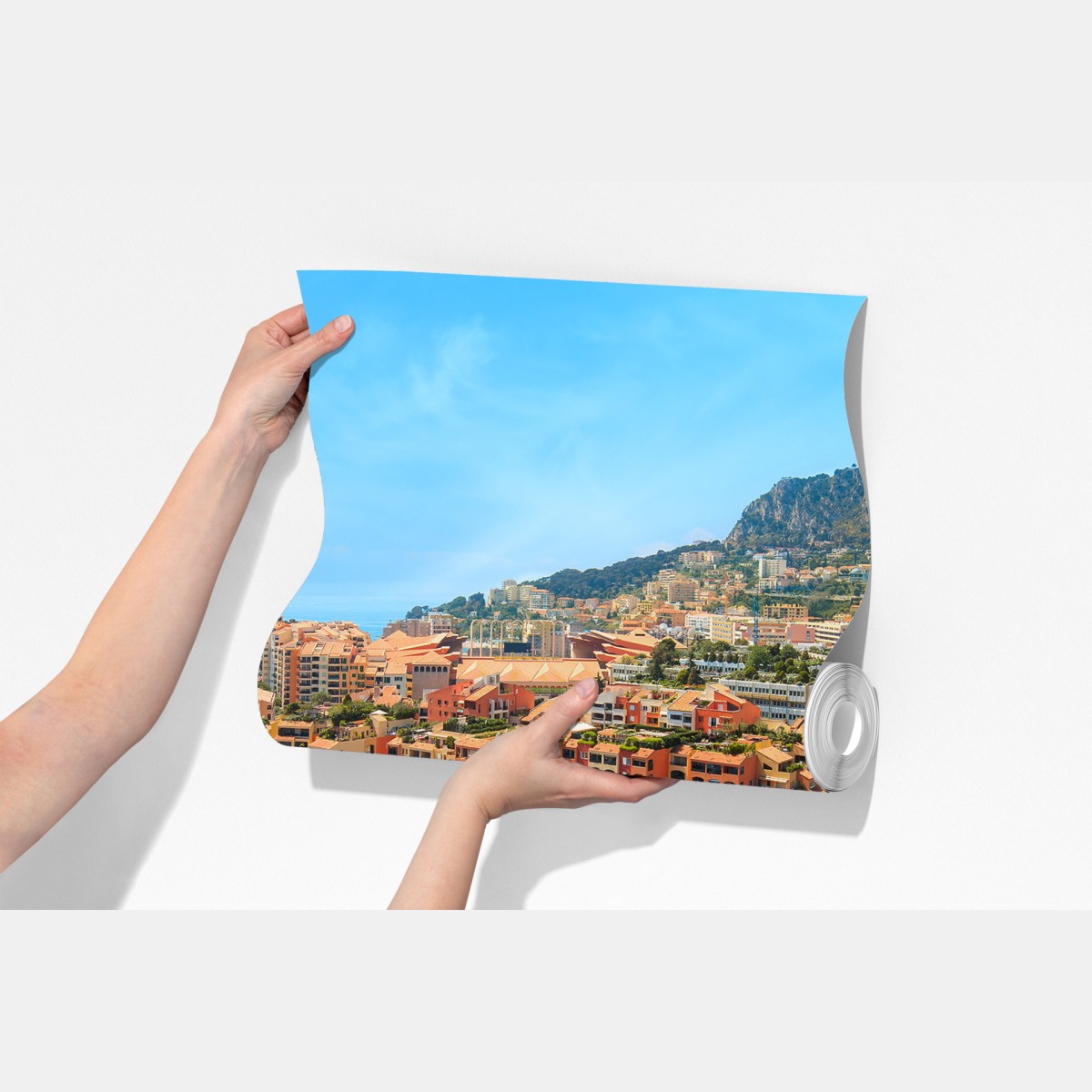 Fototapeta słoneczna marina i nadmorski krajobraz – Wallissimo® Fototapeta słoneczna marina i nadmorski krajobraz – Wallissimo®