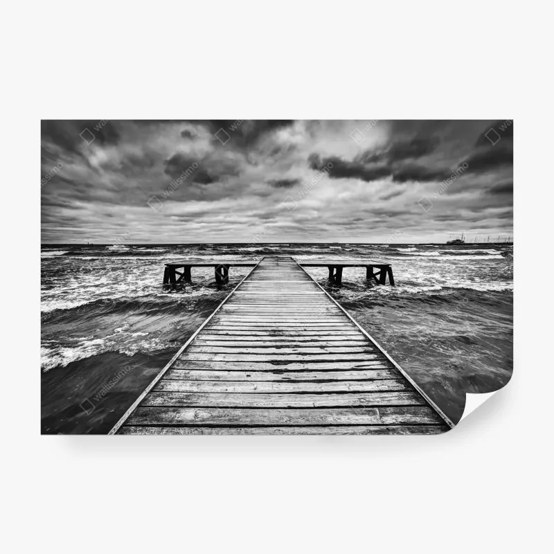 Fototapeta złoto-czarny marmurowy wir abstrakcyjny – Wallissimo®