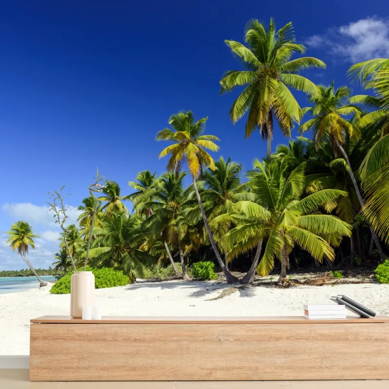 Fototapeta spokojna Punta Cana tropikalna plaża