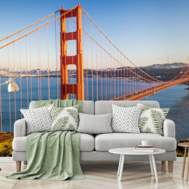 Fototapeta panoramiczny widok na most Golden Gate