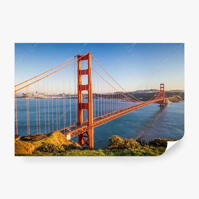 Fototapeta panoramiczny widok na most Golden Gate
