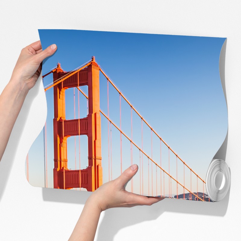 Fototapeta panoramiczny widok na most Golden Gate – Wallissimo® Fototapeta panoramiczny widok na most Golden Gate – Wallissimo®