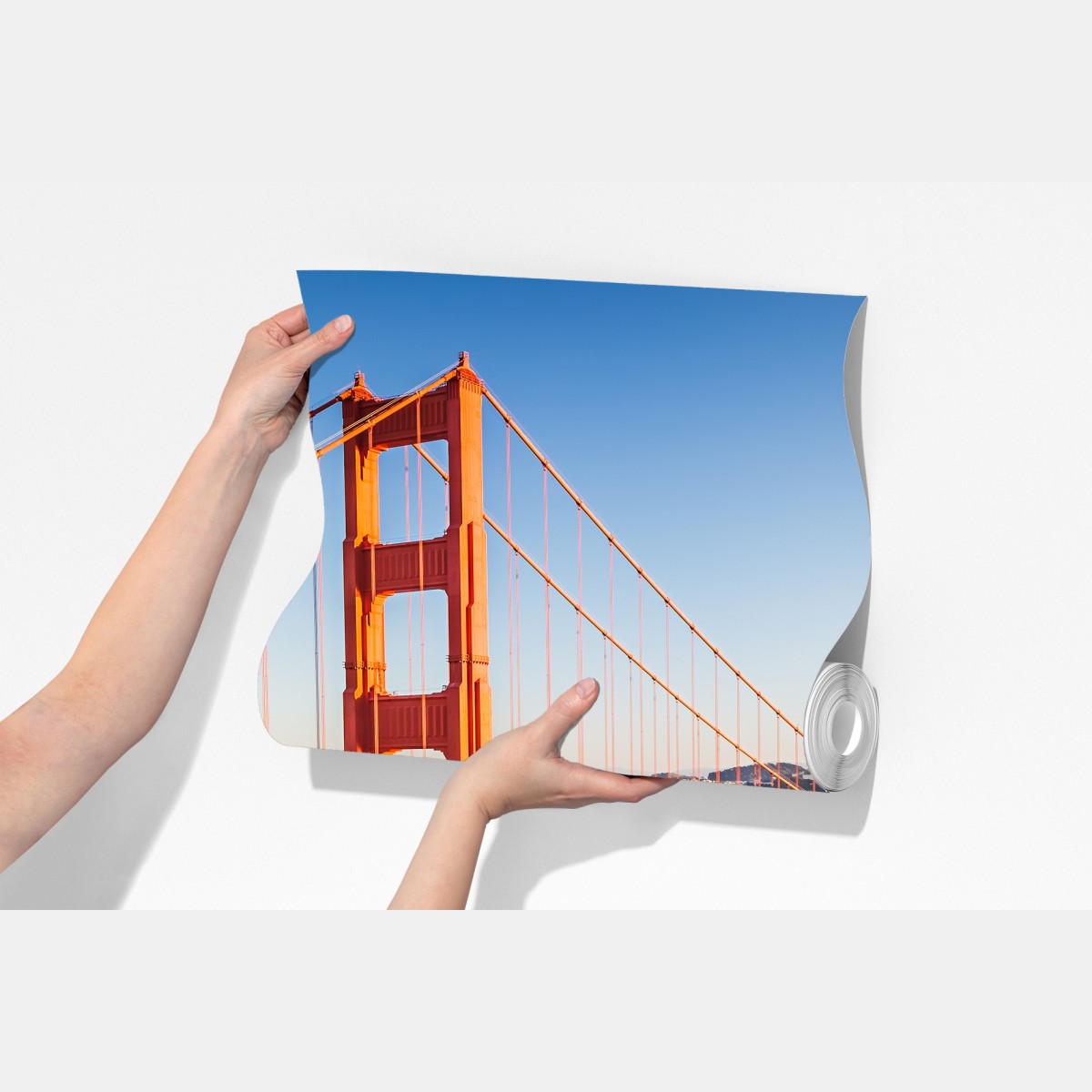 Fototapeta panoramiczny widok na most Golden Gate – Wallissimo® Fototapeta panoramiczny widok na most Golden Gate – Wallissimo®