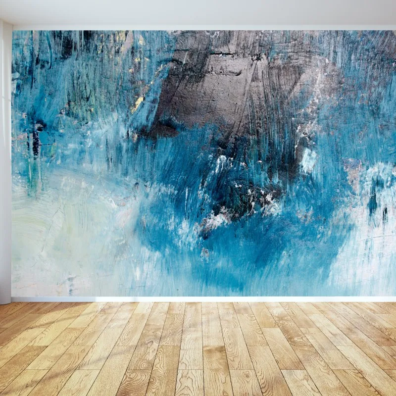 Fototapeta głęboka niebieska tekstura abstrakcyjna