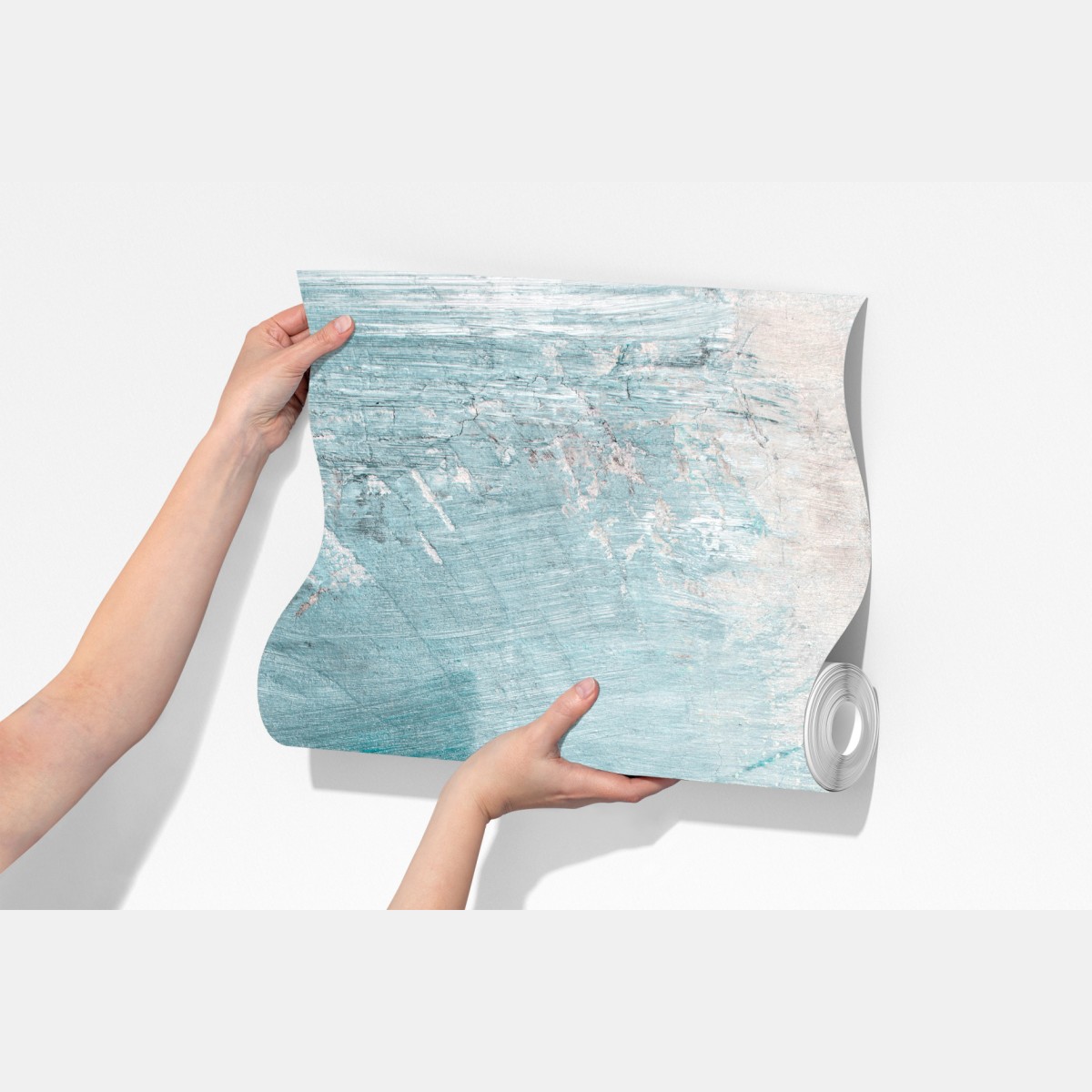 Fototapeta spokojna turkusowa abstrakcyjna morska panorama – Wallissimo® Fototapeta spokojna turkusowa abstrakcyjna morska panorama – Wallissimo®