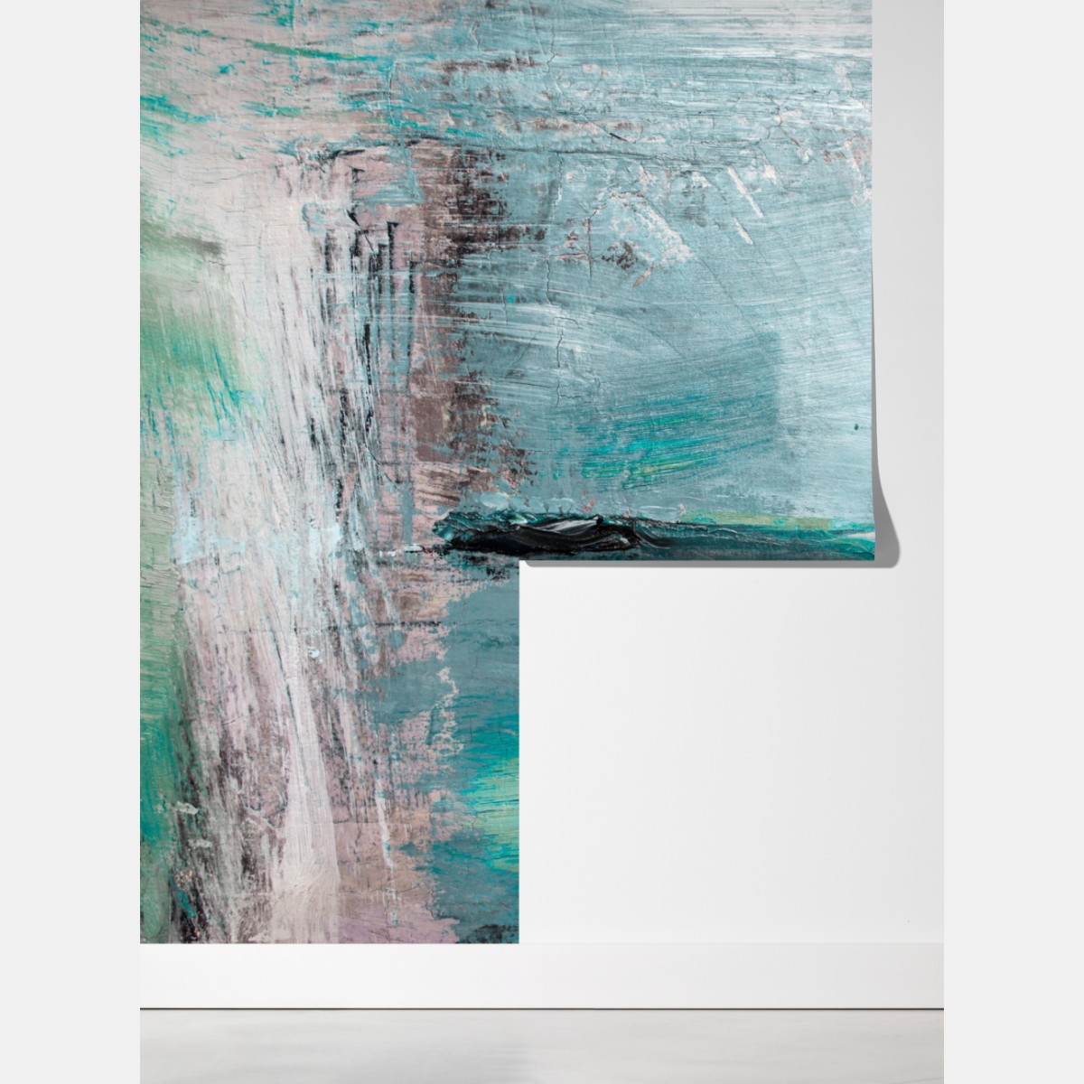 Fototapeta spokojna turkusowa abstrakcyjna morska panorama – Wallissimo® Fototapeta spokojna turkusowa abstrakcyjna morska panorama – Wallissimo®