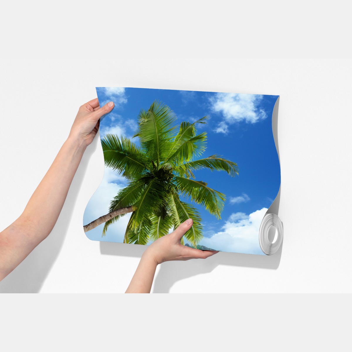 Fototapeta spokojna tropikalna plaża na Mahe, Seszele – Wallissimo® Fototapeta spokojna tropikalna plaża na Mahe, Seszele – Wallissimo®