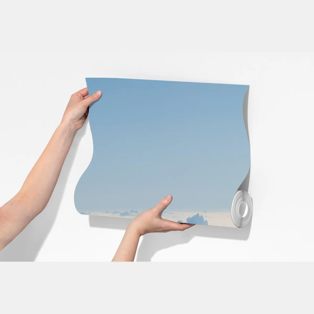 Fototapeta lotniczy pejzaż chmur nad błękitnym niebem – Wallissimo® Fototapeta lotniczy pejzaż chmur nad błękitnym niebem – Wallissimo®