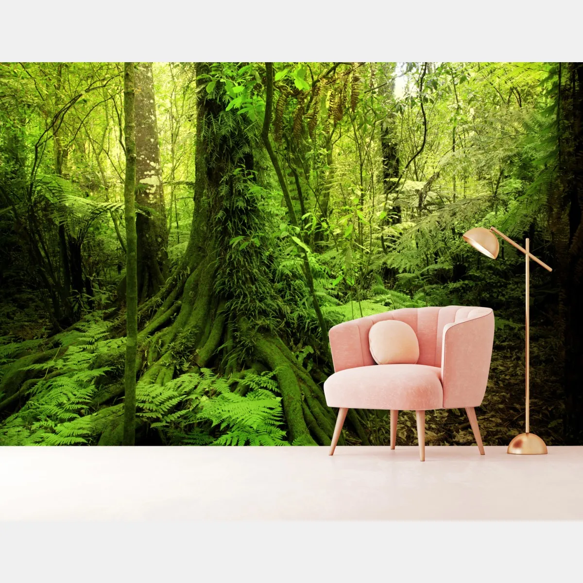 Fototapeta bujna tropikalna dżungla – Wallissimo® Fototapeta bujna tropikalna dżungla – Wallissimo®