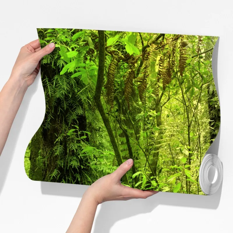 Fototapeta bujna tropikalna dżungla – Wallissimo® Fototapeta bujna tropikalna dżungla – Wallissimo®