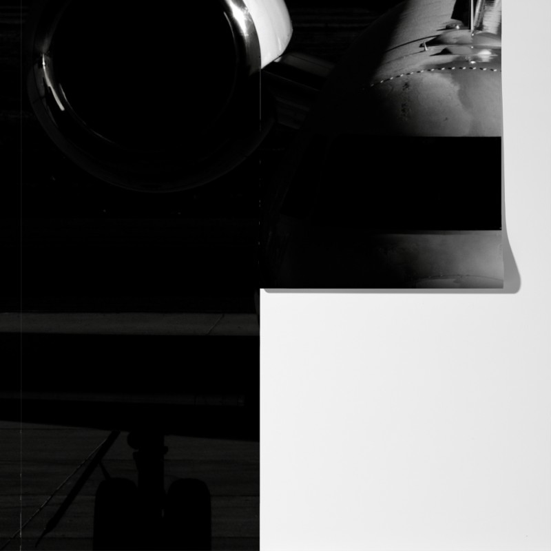 Fototapeta monochromatyczny przód prywatnego odrzutowca – Wallissimo® Fototapeta monochromatyczny przód prywatnego odrzutowca – Wallissimo®