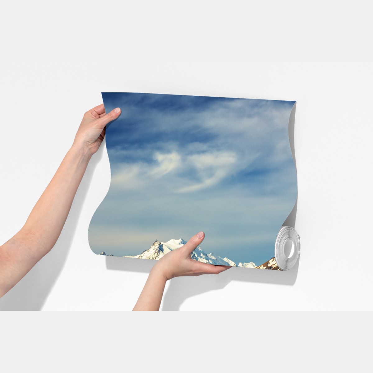 Fototapeta droga do Alp Południowych, Nowa Zelandia – Wallissimo® Fototapeta droga do Alp Południowych, Nowa Zelandia – Wallissimo®