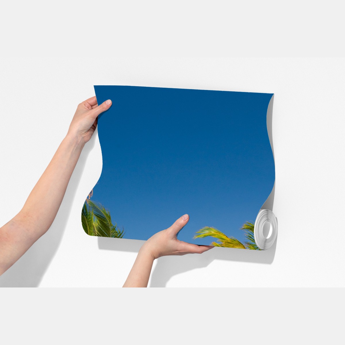 Fototapeta tropikalny pomost nad turkusowymi wodami – Wallissimo® Fototapeta tropikalny pomost nad turkusowymi wodami – Wallissimo®