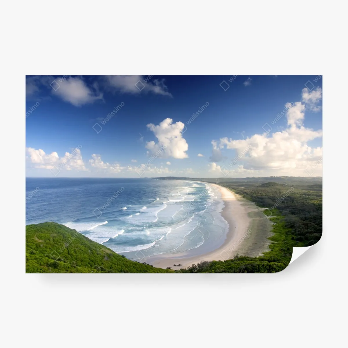 Fototapeta panorama wybrzeża Byron Bay – Wallissimo® Fototapeta panorama wybrzeża Byron Bay – Wallissimo®