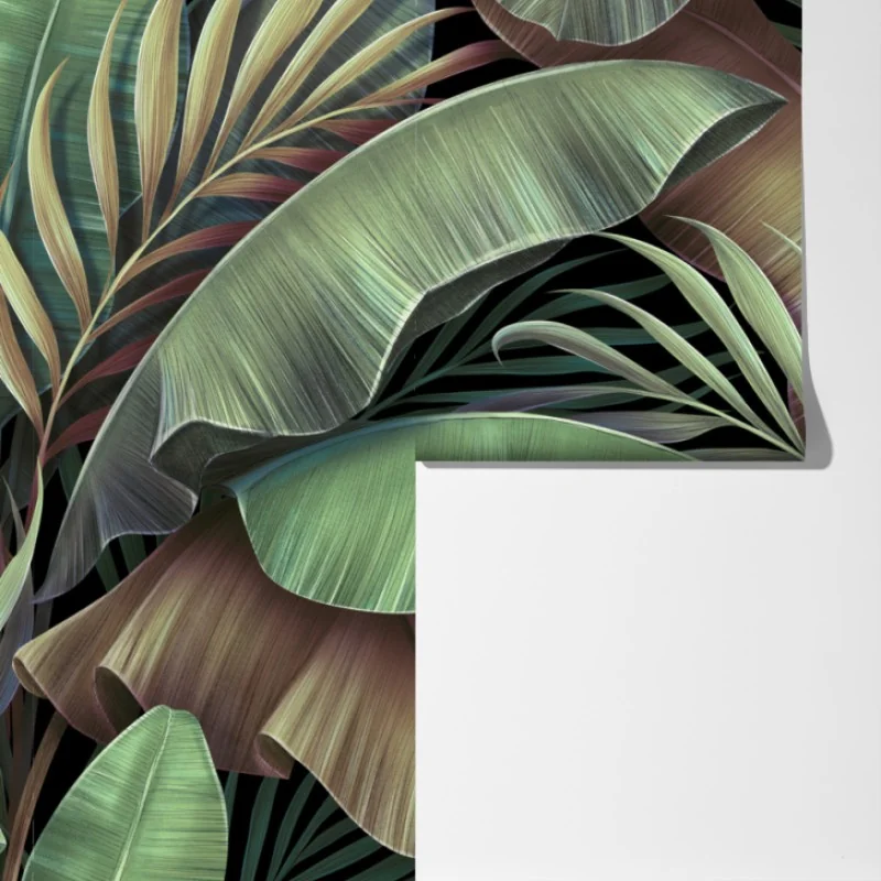 Fototapeta wzór tropikalnych liści – Wallissimo® Fototapeta wzór tropikalnych liści – Wallissimo®
