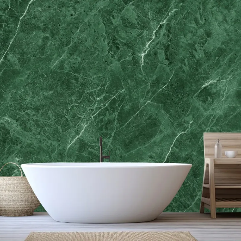 Wall mural green marble texture design