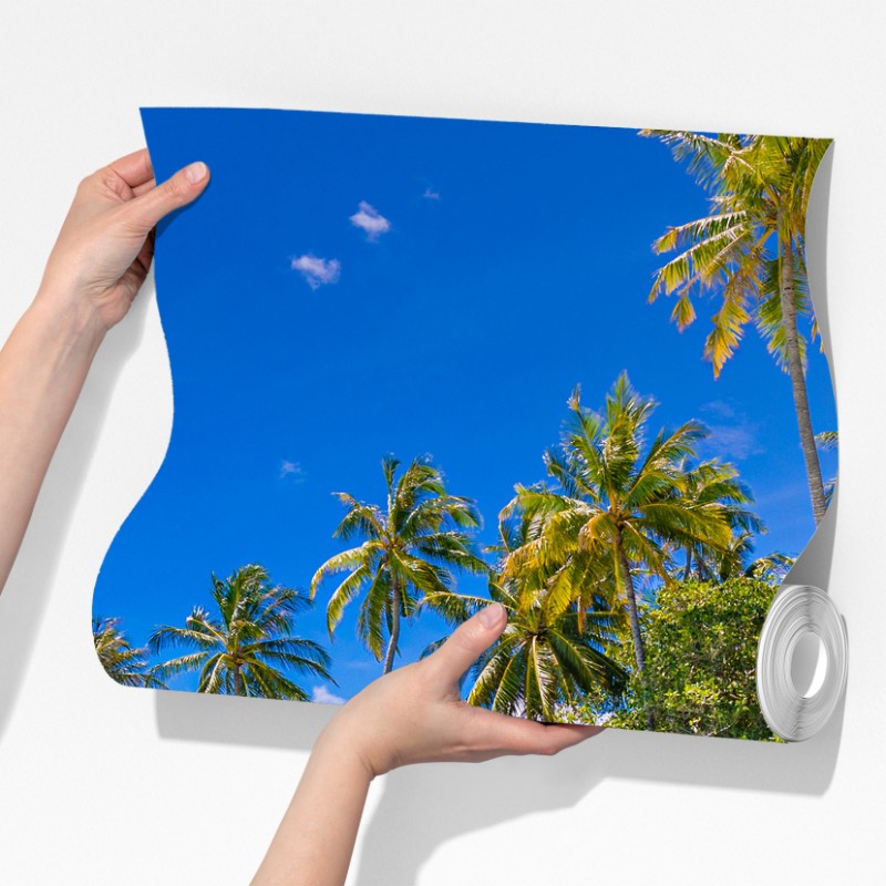 Fototapeta tropikalna turkusowa plaża – Wallissimo® Fototapeta tropikalna turkusowa plaża – Wallissimo®