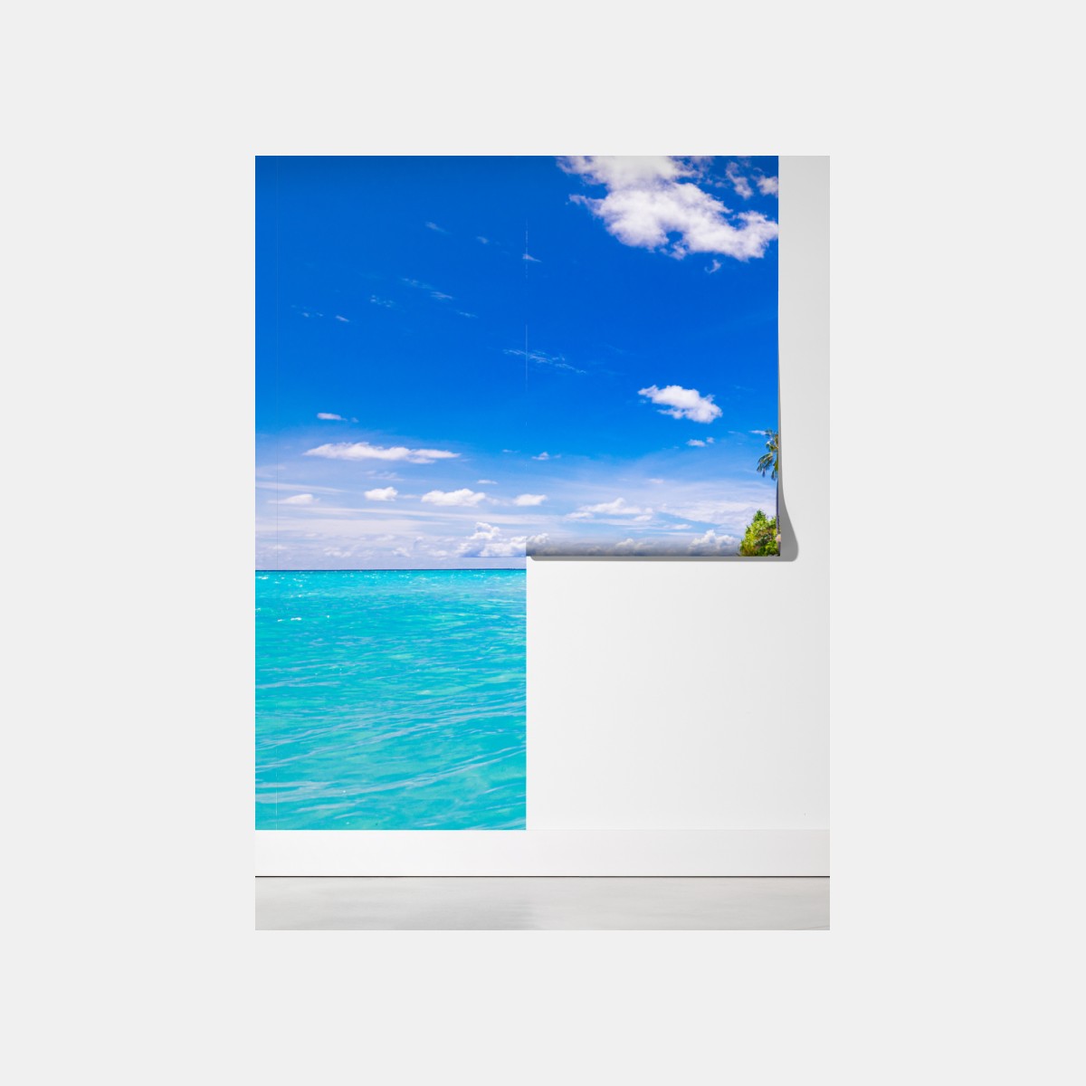 Fototapeta tropikalna turkusowa plaża – Wallissimo® Fototapeta tropikalna turkusowa plaża – Wallissimo®