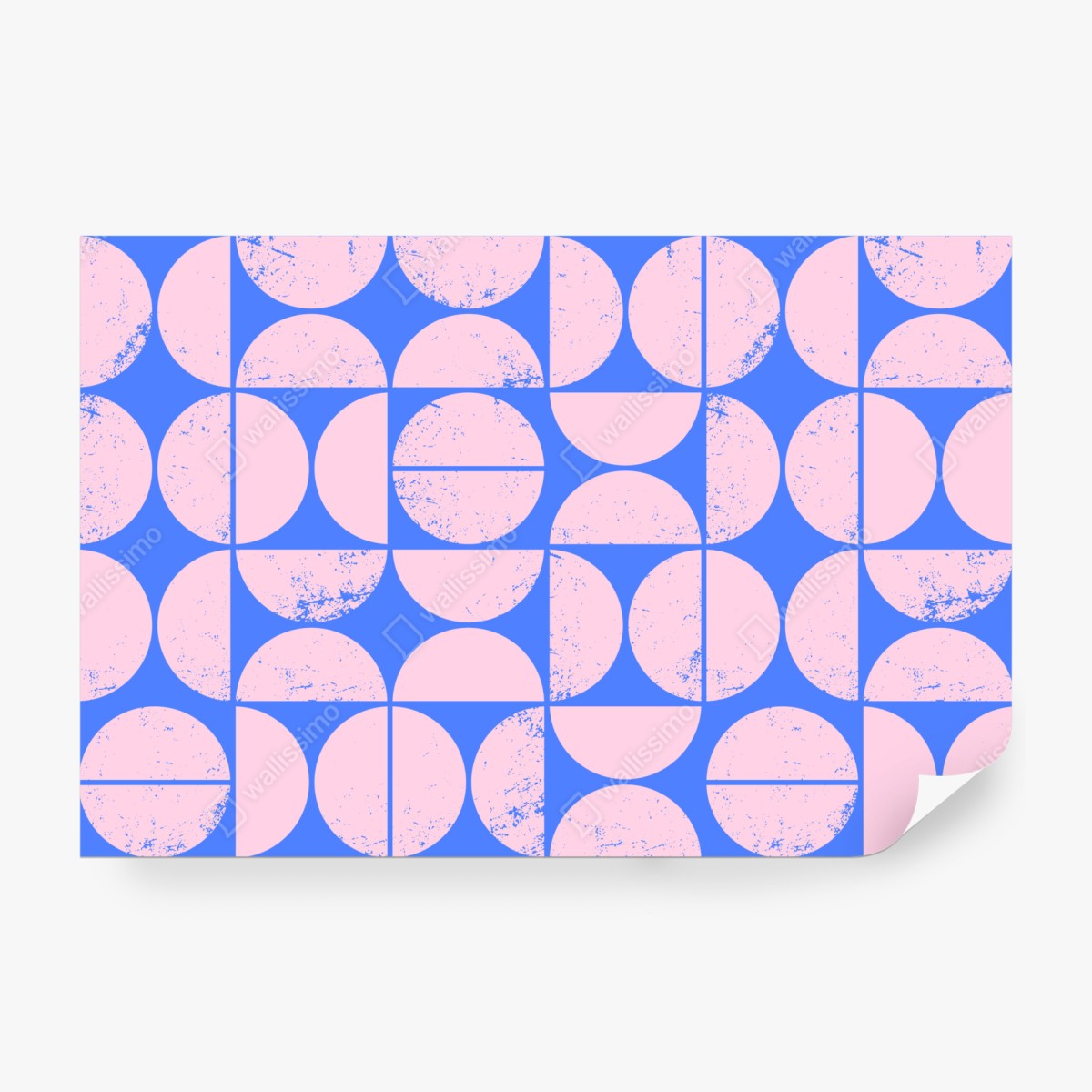 Fototapeta pastelowy geometryczny wzór z kołami – Wallissimo® Fototapeta pastelowy geometryczny wzór z kołami – Wallissimo®