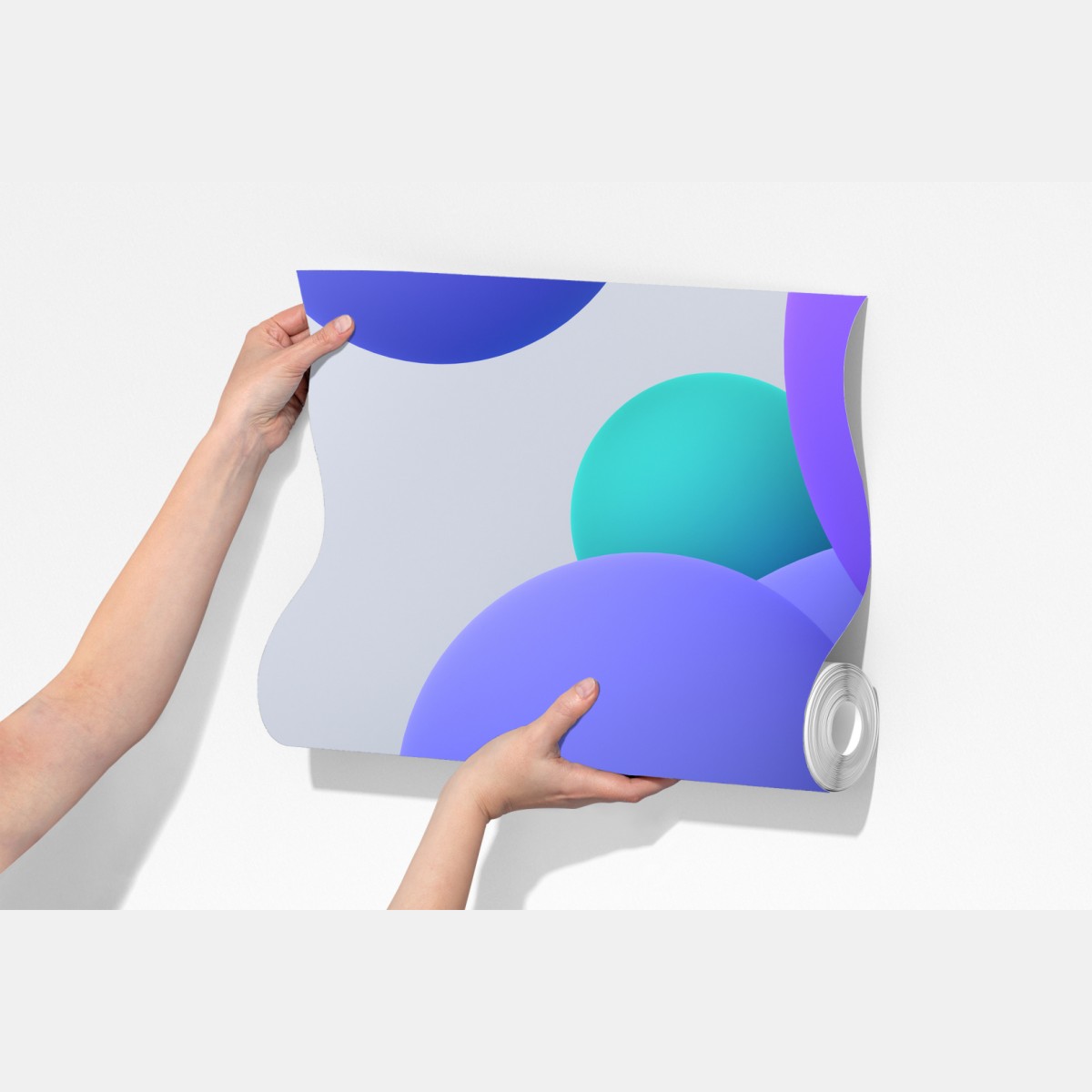 Fototapeta kolorowe pływające kule 3d abstrakcja – Wallissimo® Fototapeta kolorowe pływające kule 3d abstrakcja – Wallissimo®