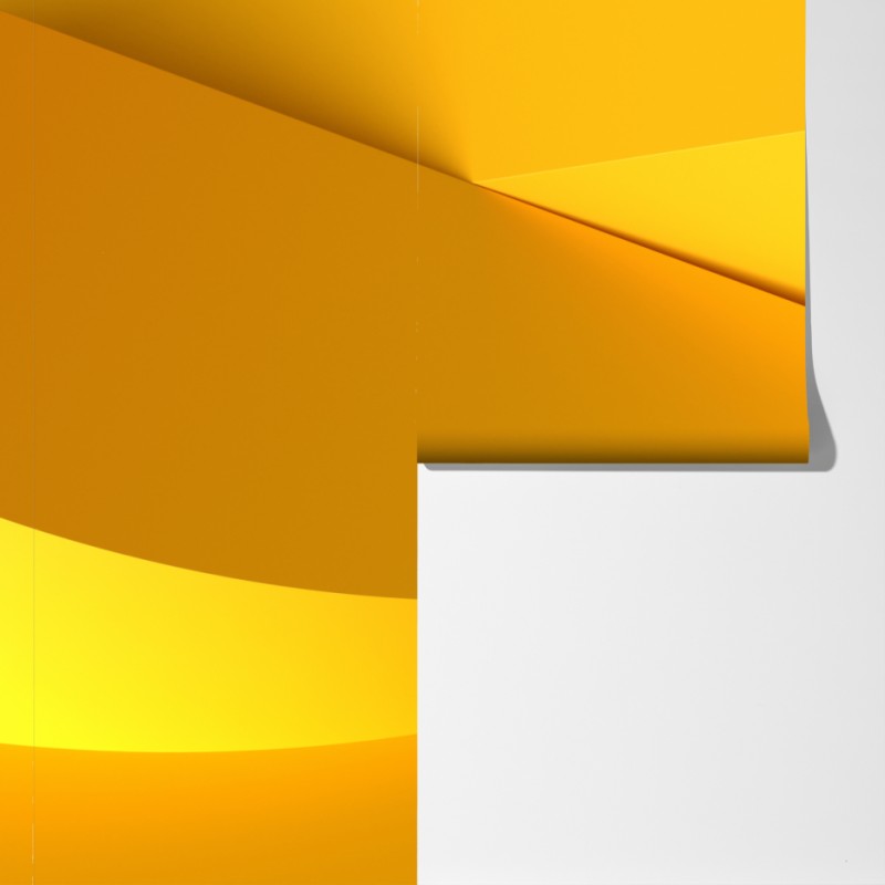 Fototapeta żółta geometryczna abstrakcja 3d – Wallissimo® Fototapeta żółta geometryczna abstrakcja 3d – Wallissimo®