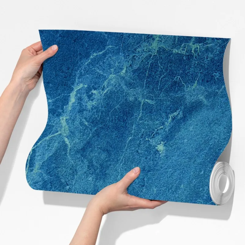 Fototapeta głęboka niebieska tekstura marmuru – Wallissimo® Fototapeta głęboka niebieska tekstura marmuru – Wallissimo®