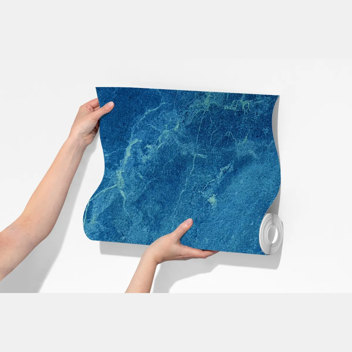 Fototapeta głęboka niebieska tekstura marmuru – Wallissimo® Fototapeta głęboka niebieska tekstura marmuru – Wallissimo®