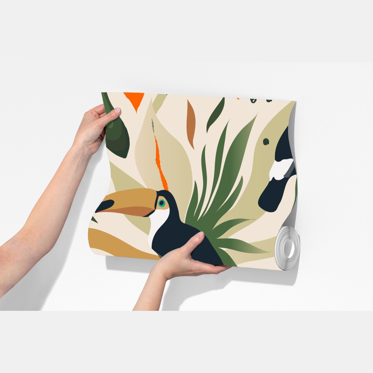 Fototapeta tropikalny motyw tukanów – Wallissimo® Fototapeta tropikalny motyw tukanów – Wallissimo®