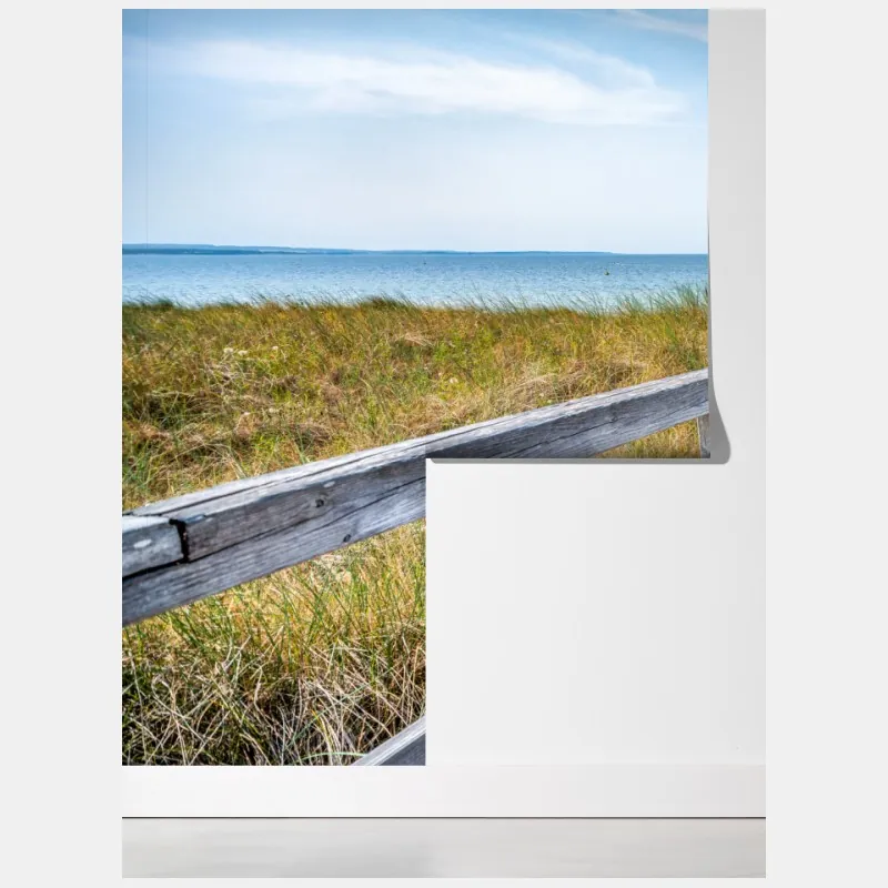 Fototapeta kładka prowadząca na plażę – Wallissimo® Fototapeta kładka prowadząca na plażę – Wallissimo®