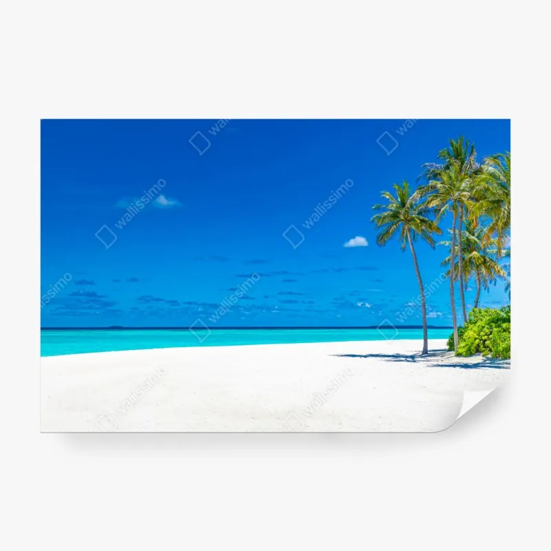 Fototapeta plaża Las Teresitas, panorama Teneryfy – Wallissimo®