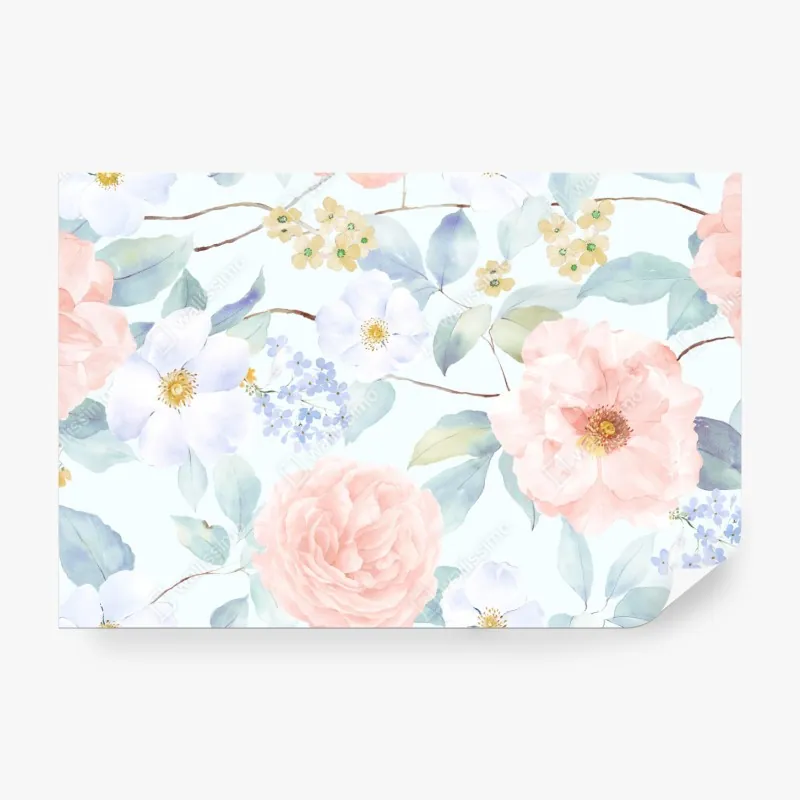 Fototapeta mglisty poranek w lesie – Wallissimo®