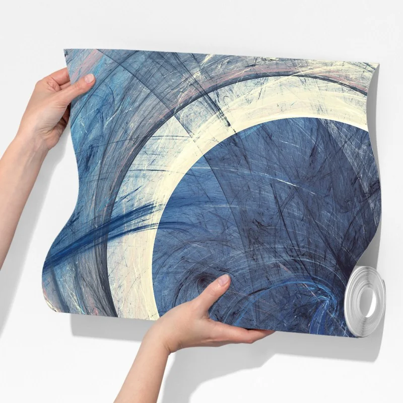 Fototapeta niebieski fraktalowy wir – Wallissimo® Fototapeta niebieski fraktalowy wir – Wallissimo®