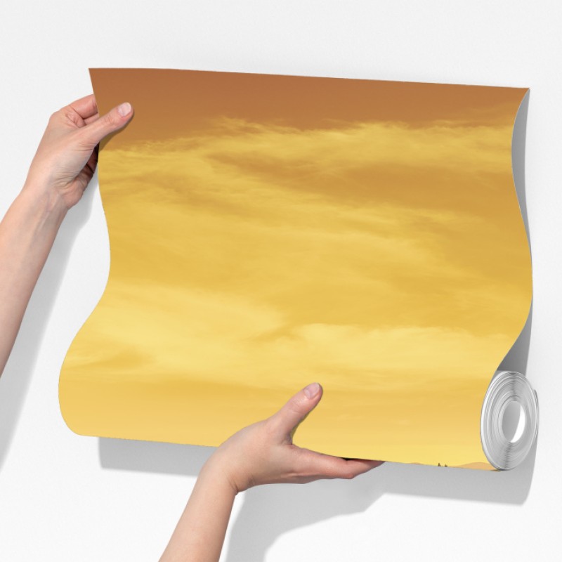 Fototapeta Toskańskie pagórki o zachodzie słońca – Wallissimo® Fototapeta Toskańskie pagórki o zachodzie słońca – Wallissimo®