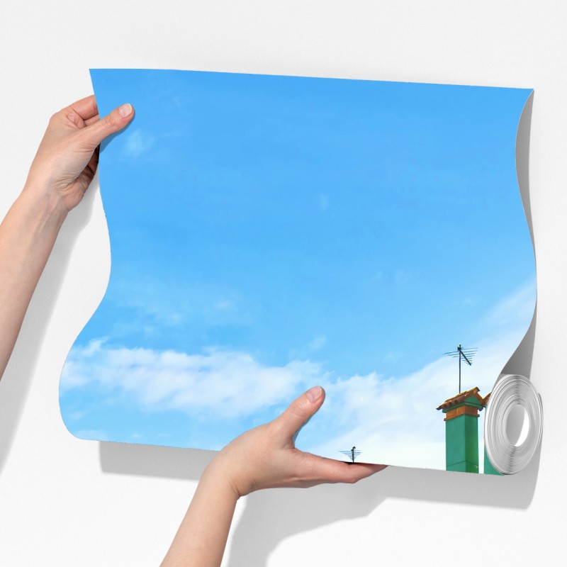 Fototapeta kolorowe domy nad kanałem w Burano – Wallissimo® Fototapeta kolorowe domy nad kanałem w Burano – Wallissimo®