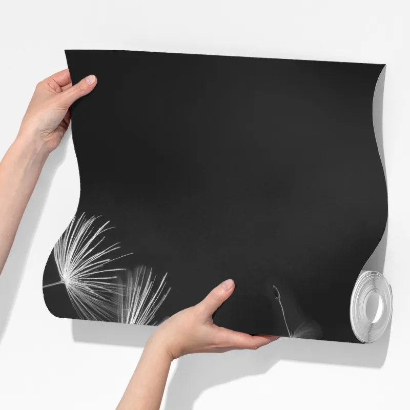 Fototapeta unoszące się nasiona mniszka – Wallissimo® Fototapeta unoszące się nasiona mniszka – Wallissimo®