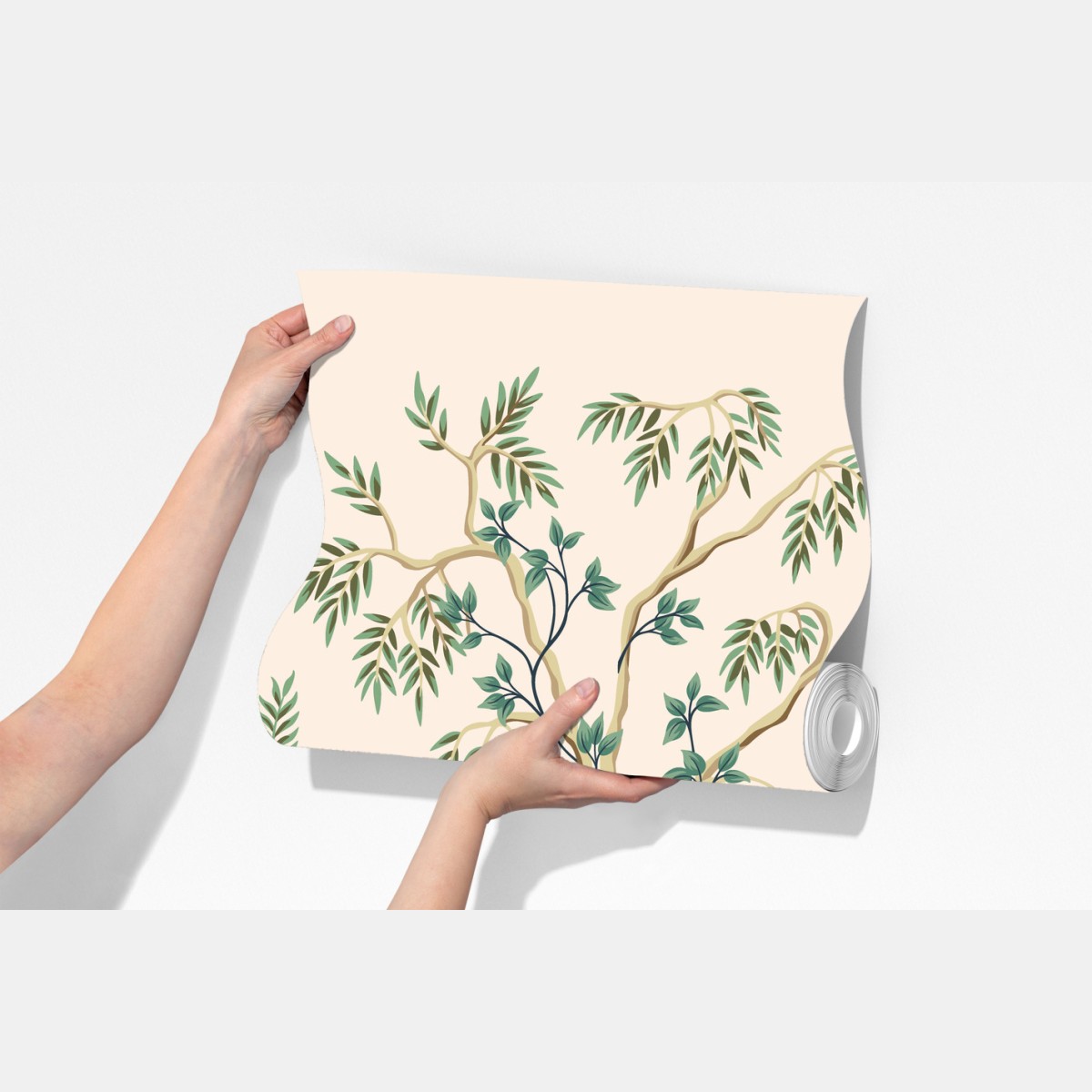 Fototapeta ogród żurawi w stylu orientalnym – Wallissimo® Fototapeta ogród żurawi w stylu orientalnym – Wallissimo®