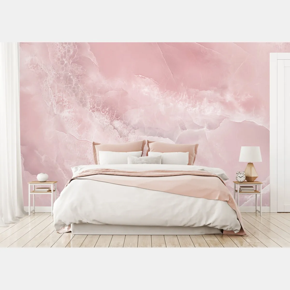 Fototapeta delikatna różowa tekstura marmuru – Wallissimo® Fototapeta delikatna różowa tekstura marmuru – Wallissimo®