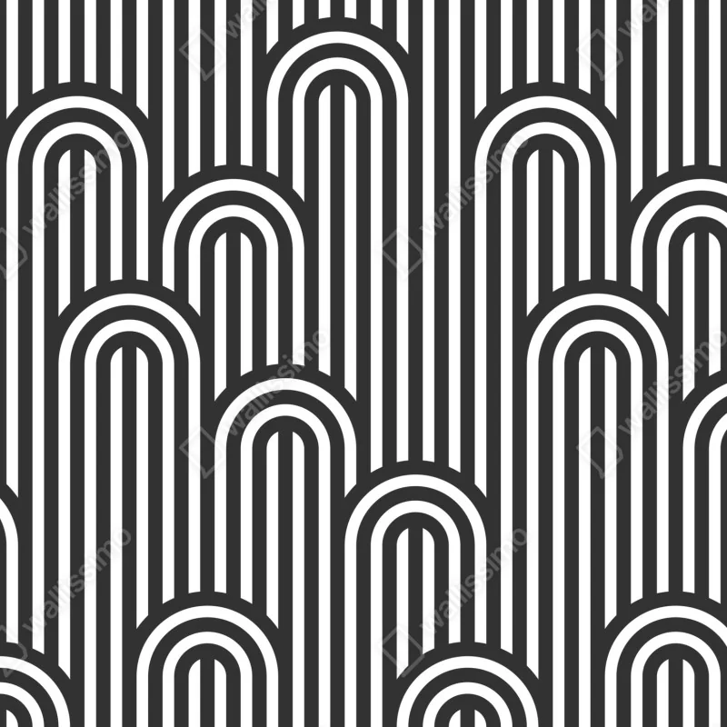 Fototapeta czarno-biały geometryczny wzór w paski – Wallissimo® Fototapeta czarno-biały geometryczny wzór w paski – Wallissimo®