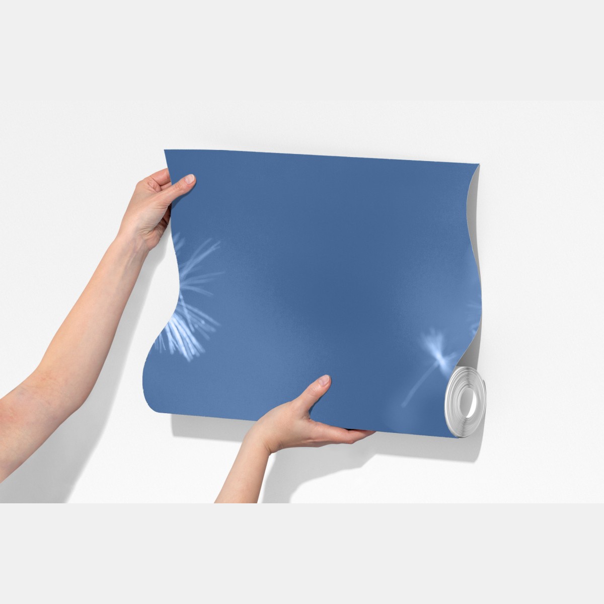 Fototapeta delikatne nasiona dmuchawca w odcieniach niebieskiego – Wallissimo® Fototapeta delikatne nasiona dmuchawca w odcieniach niebieskiego – Wallissimo®