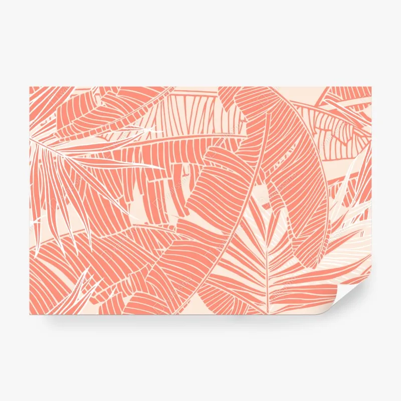 Fototapeta żywa różowa abstrakcja płynna – Wallissimo®