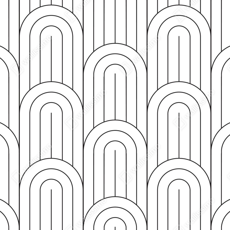 Fototapeta monochromatyczny wzór łuków – Wallissimo® Fototapeta monochromatyczny wzór łuków – Wallissimo®
