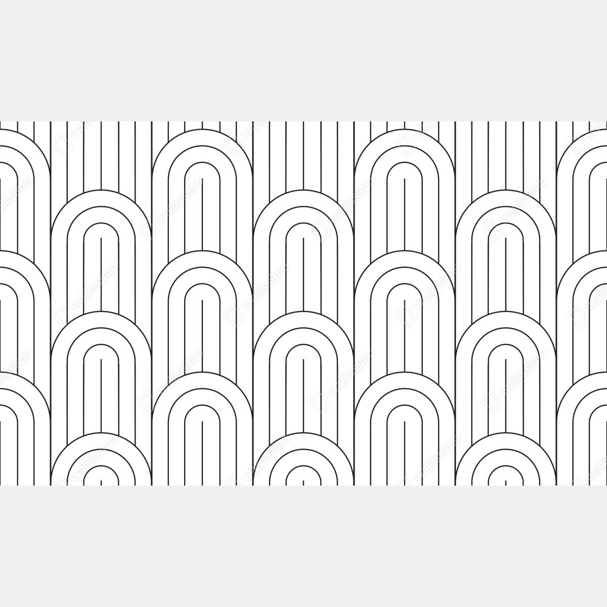 Fototapeta monochromatyczny wzór łuków – Wallissimo® Fototapeta monochromatyczny wzór łuków – Wallissimo®