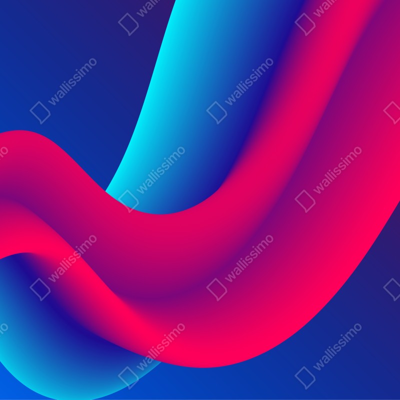 Fototapeta żywe falujące gradienty – Wallissimo® Fototapeta żywe falujące gradienty – Wallissimo®