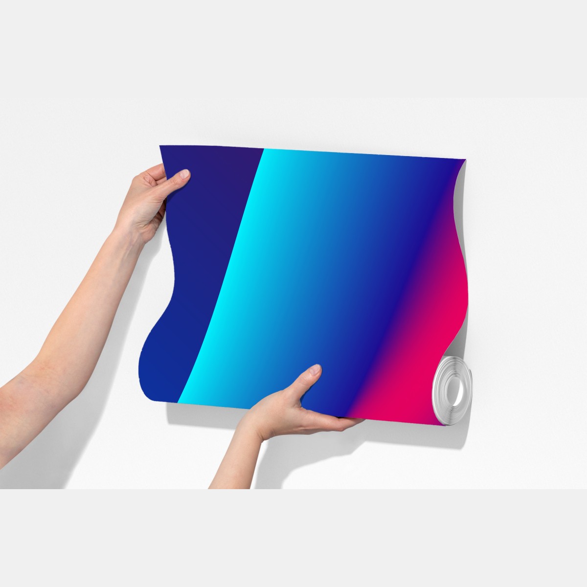 Fototapeta żywe falujące gradienty – Wallissimo® Fototapeta żywe falujące gradienty – Wallissimo®