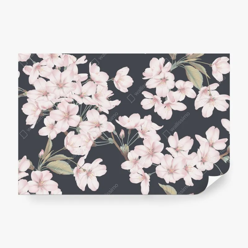 Fototapeta zimowa droga w zaśnieżonym lesie – Wallissimo®