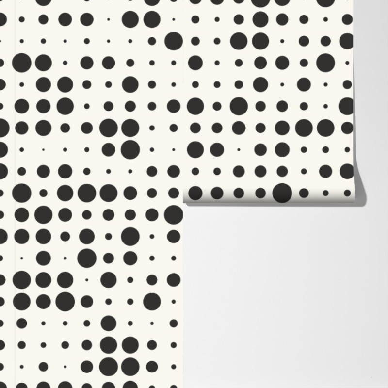 Fototapeta minimalistyczny wzór kropek – Wallissimo® Fototapeta minimalistyczny wzór kropek – Wallissimo®