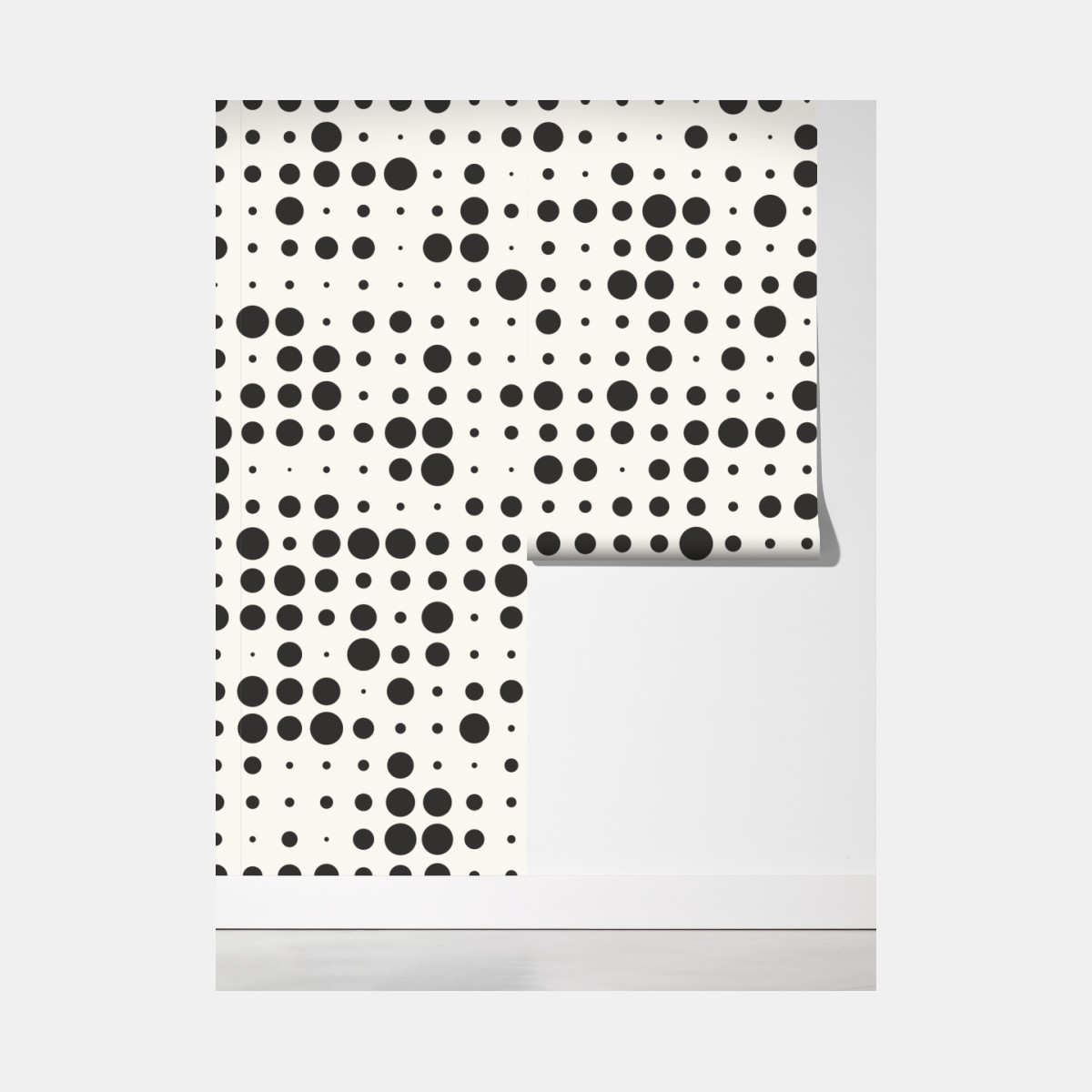 Fototapeta minimalistyczny wzór kropek – Wallissimo® Fototapeta minimalistyczny wzór kropek – Wallissimo®