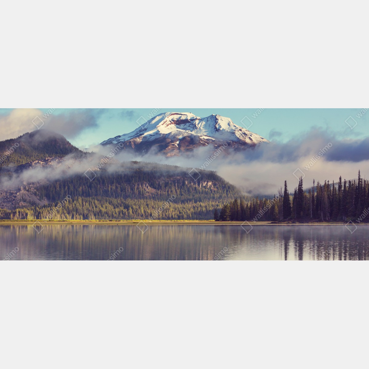 Fototapeta spokojne górskie jezioro w Oregonie – Wallissimo® Fototapeta spokojne górskie jezioro w Oregonie – Wallissimo®