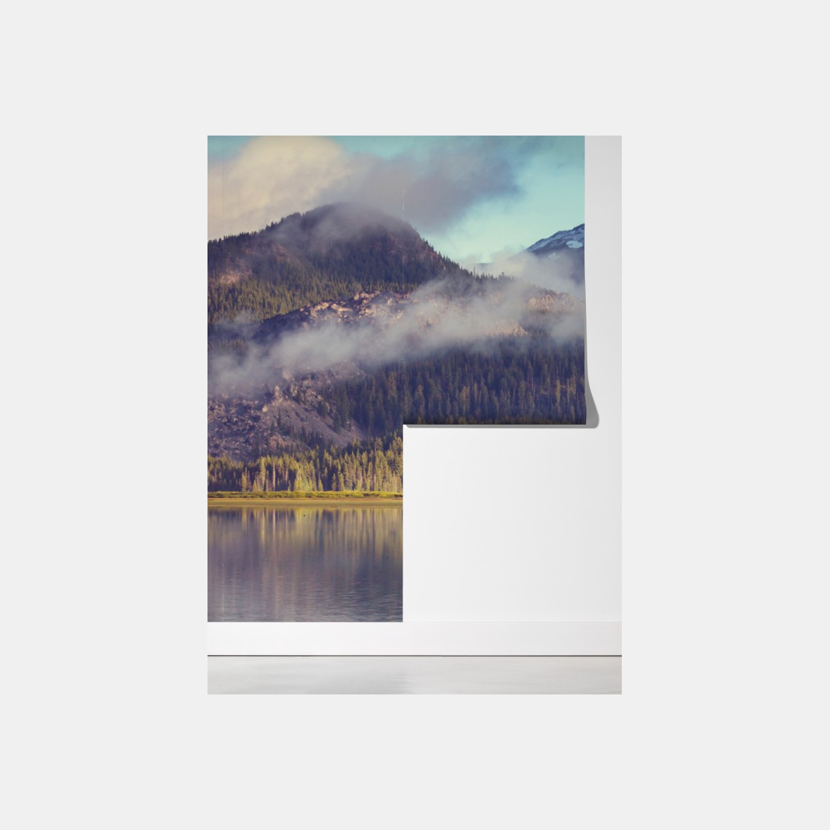 Fototapeta spokojne górskie jezioro w Oregonie – Wallissimo® Fototapeta spokojne górskie jezioro w Oregonie – Wallissimo®